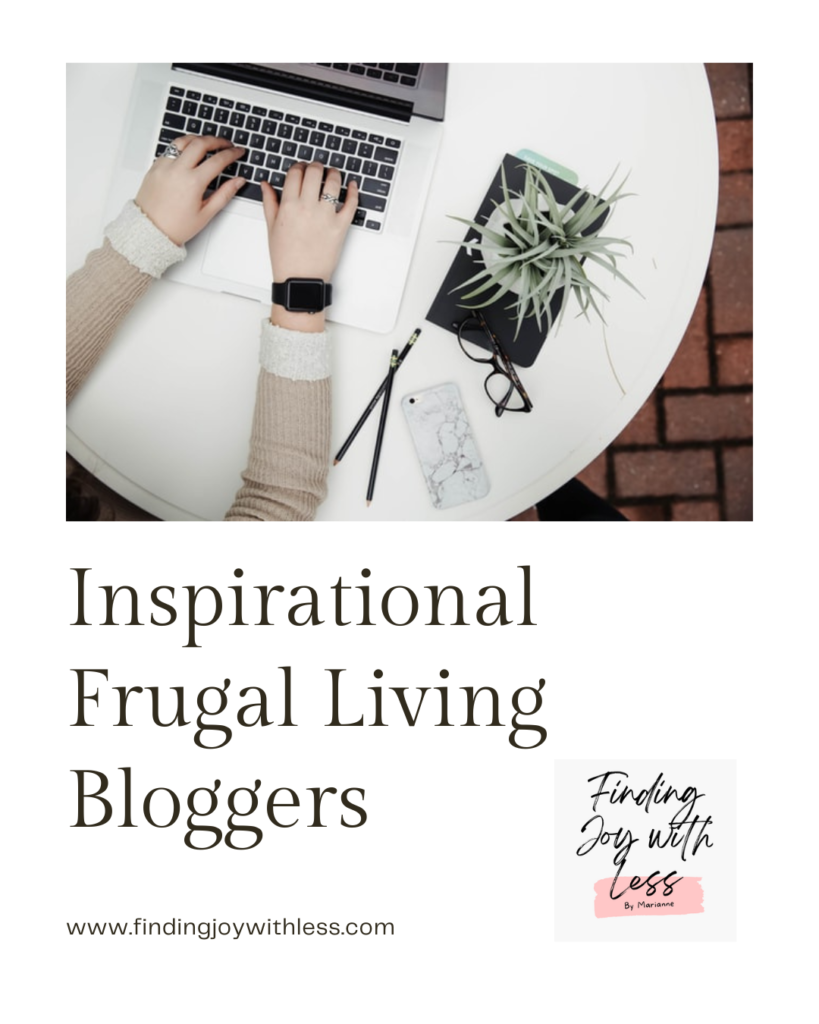 Frugal living bloggers who are now debt free