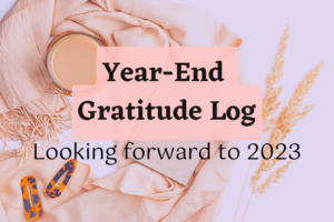 year-end gratitude log