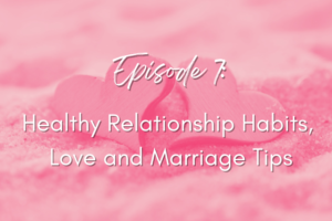 healthy relationship habits